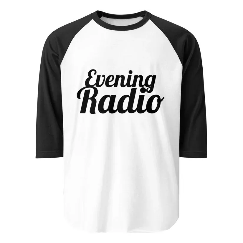 Evening Radio 3/4 sleeve raglan shirt