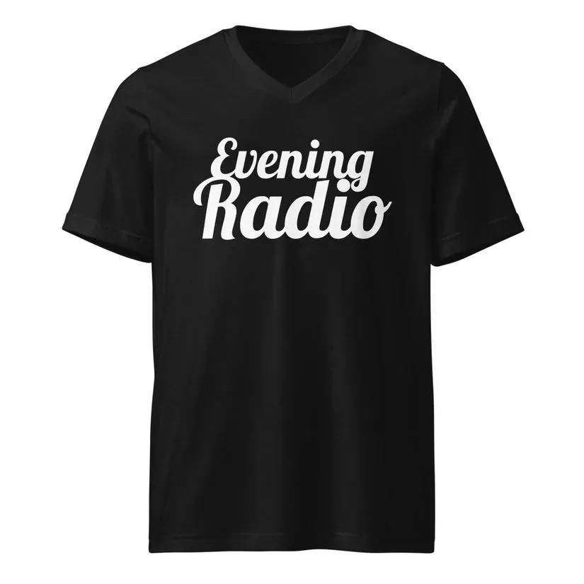 Evening Radio v-neck t-shirt